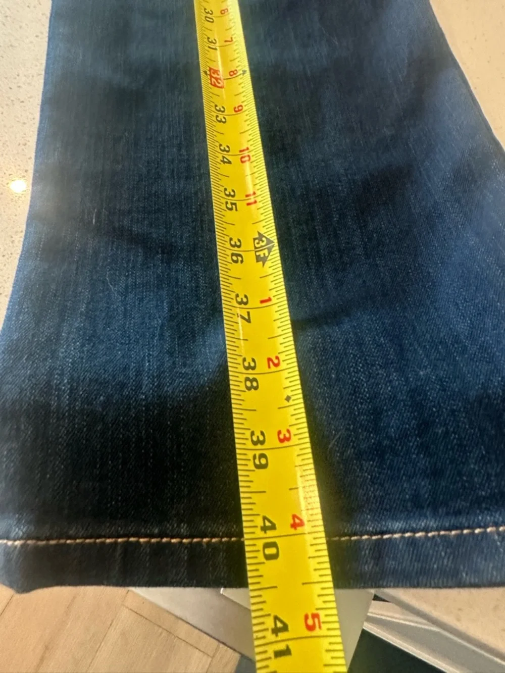 Style & Co. Women's Dark Indigo Straight-Leg Jeans 16Short EUC